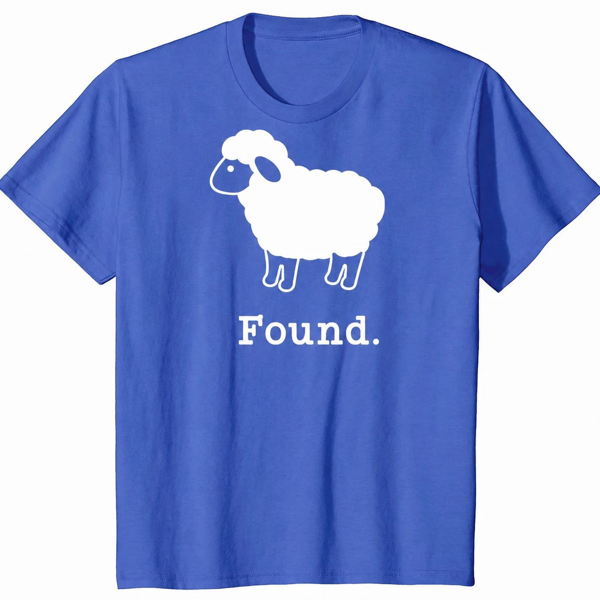 T-shirt Foi — Motif Agneau Minimaliste
