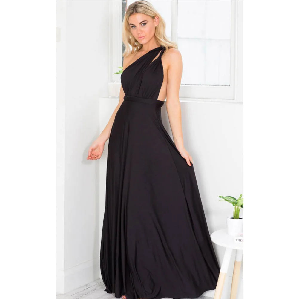 Robe Maxi Polyvalente — Col V