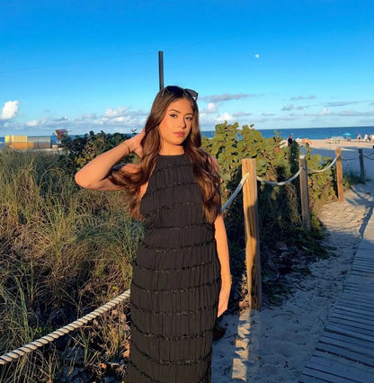 Robe Maxi Dos Nu — Col Licou
