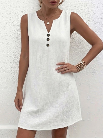 Robe Alba — Sans Manches, Grande Taille