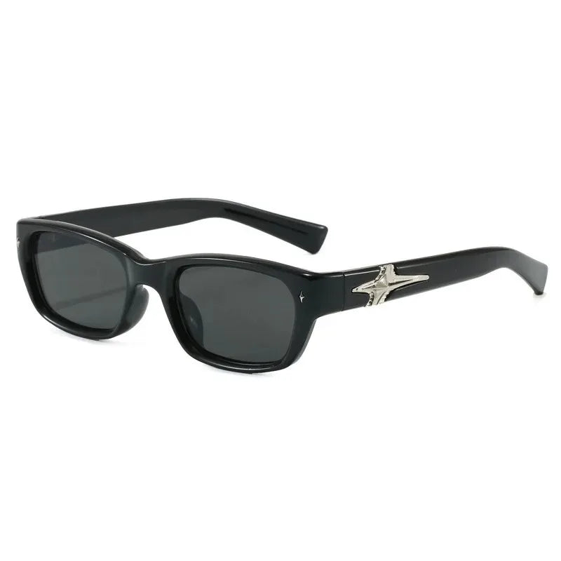 Lunettes de Soleil Carrées — Style Y2K