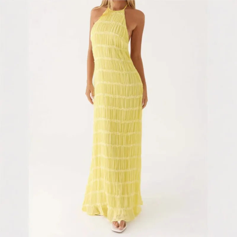 Robe Maxi Dos Nu — Col Licou