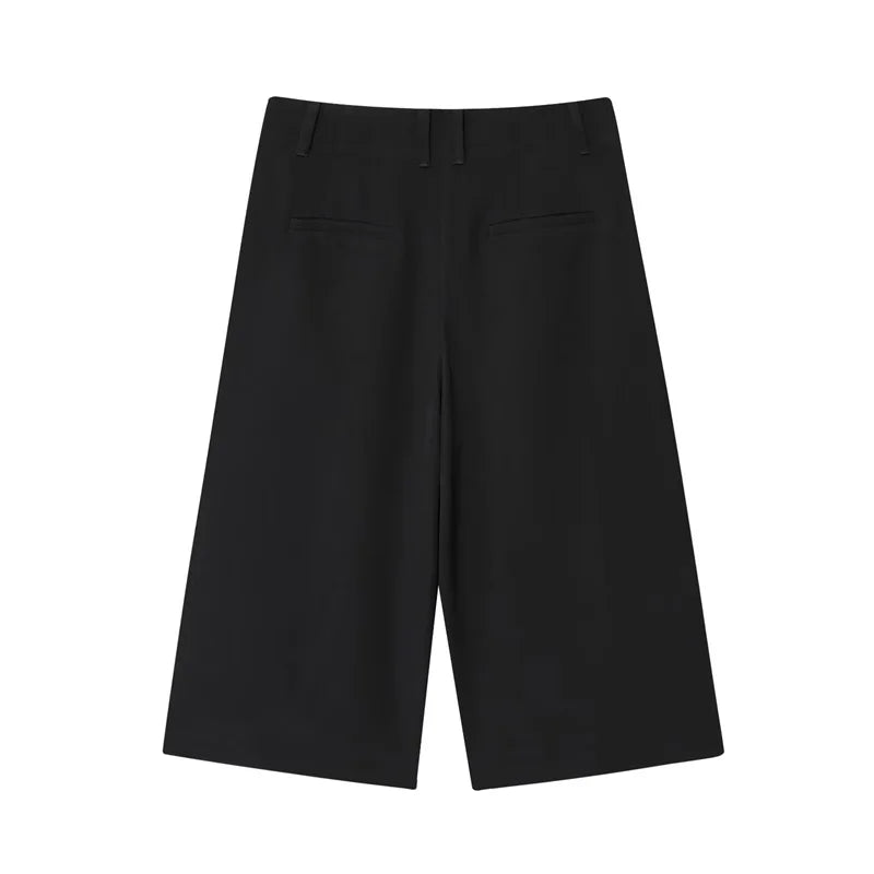 Short Alba — Noir Coupe Courte
