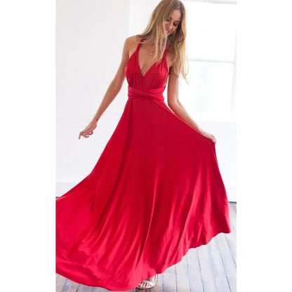 Robe Maxi Polyvalente — Col V