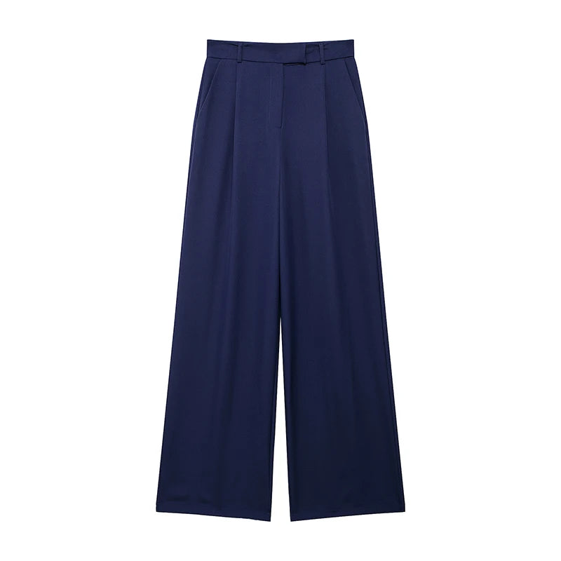 Pantalon Roma — Droit Taille Haute
