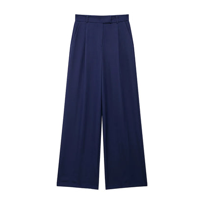 Pantalon Roma — Droit Taille Haute
