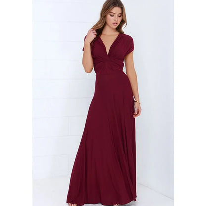 Robe Maxi Polyvalente — Col V