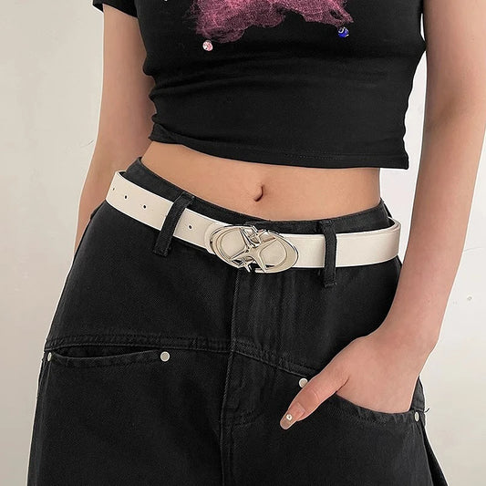 Ceinture Y2K — Similicuir pour Jean