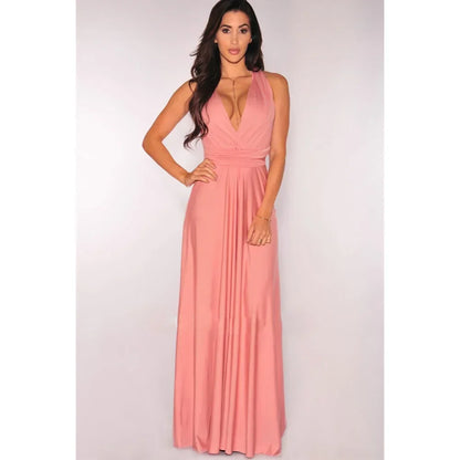 Robe Maxi Polyvalente — Col V