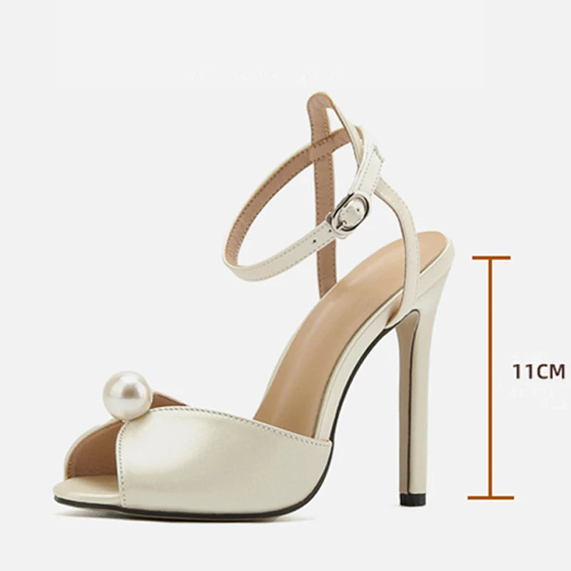 Sandales Perla — Talon Fin