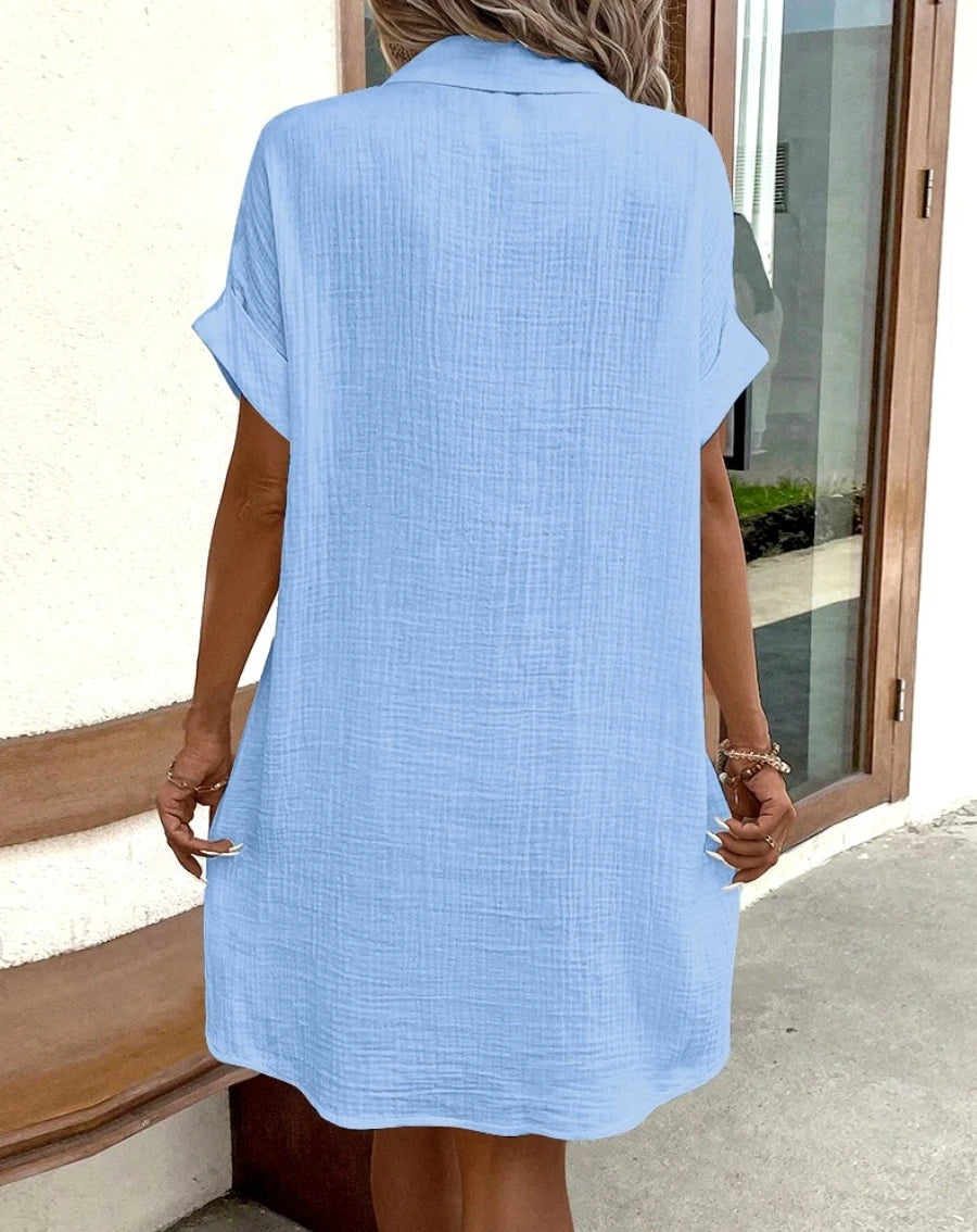 Robe Mini Vintage — Manches 3/4