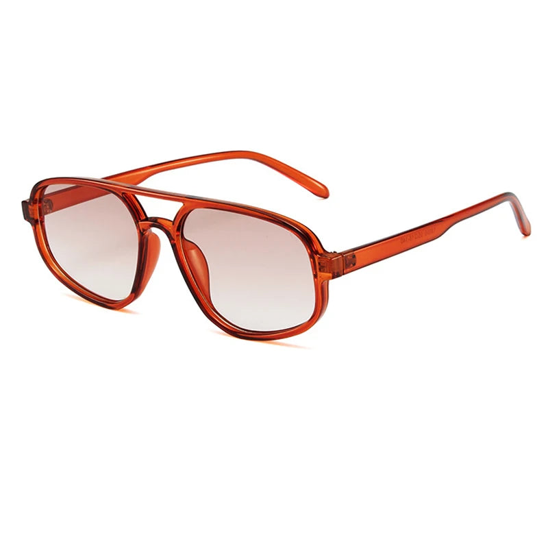 Lunettes de Soleil Carrées — Couleurs Pastel
