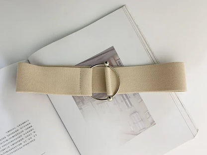 Ceinture Élastique — Boucle Ronde