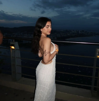Robe Maxi Dos Nu — Col Licou