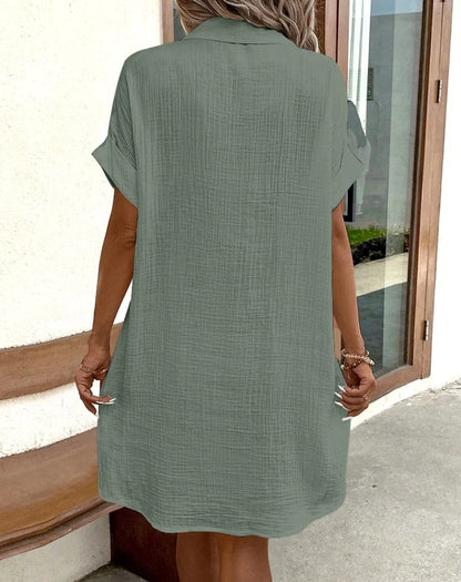 Robe Mini Vintage — Manches 3/4