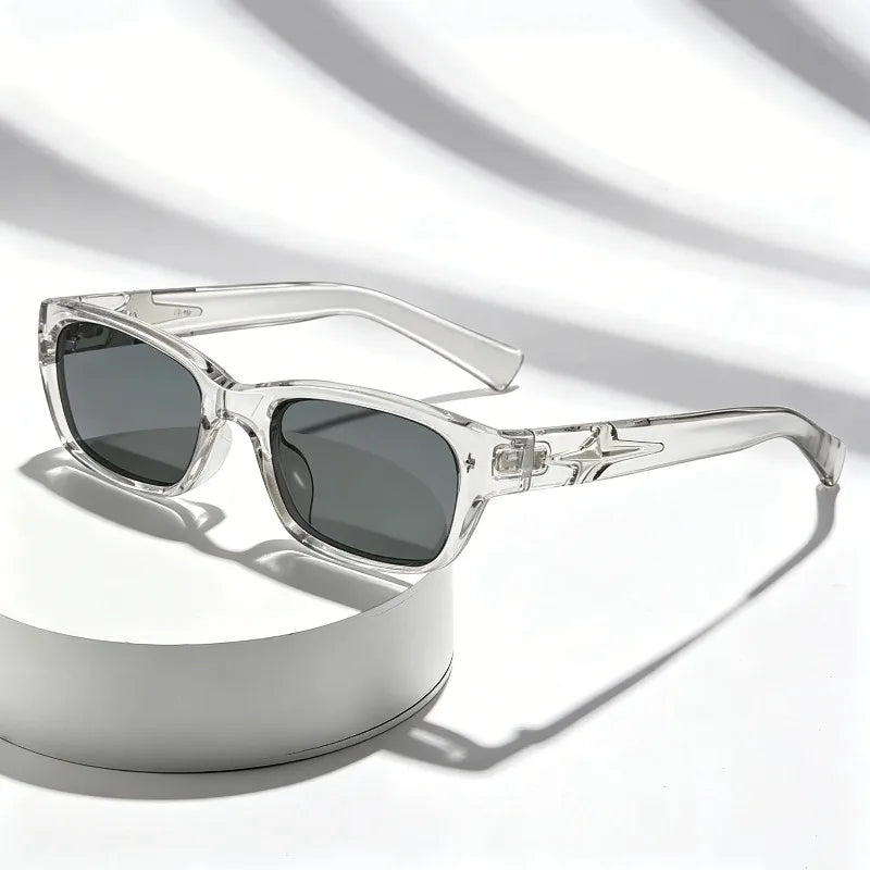 Lunettes de Soleil Carrées — Style Y2K