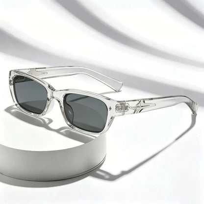 Lunettes de Soleil Carrées — Style Y2K