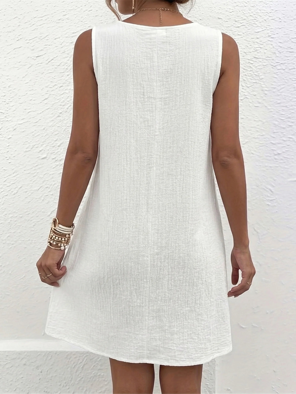 Robe Alba — Sans Manches, Grande Taille
